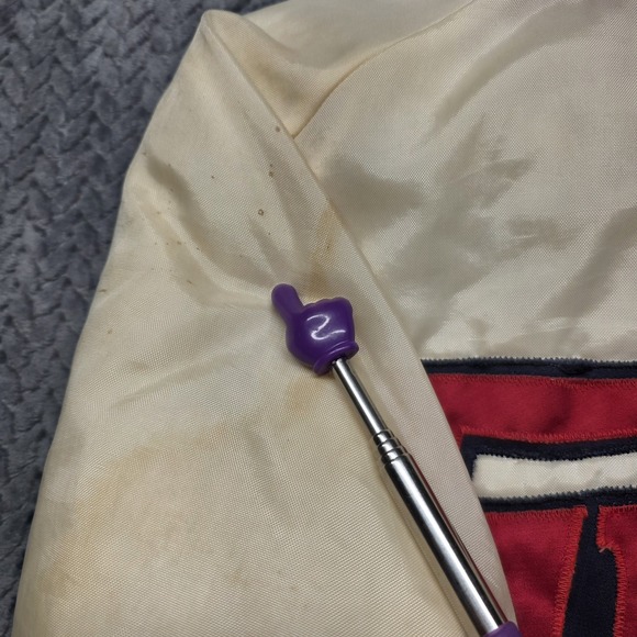 Vintage 1987 Minnesota Twins World Series Champs Jacket Men's M White Satin J&L - Picture 14 of 15